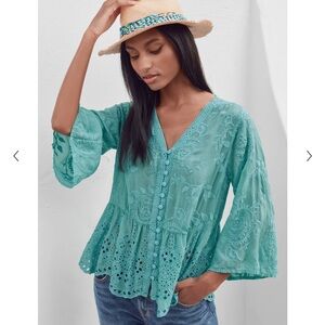 Johnny Was Ingrid Reveka Blouse